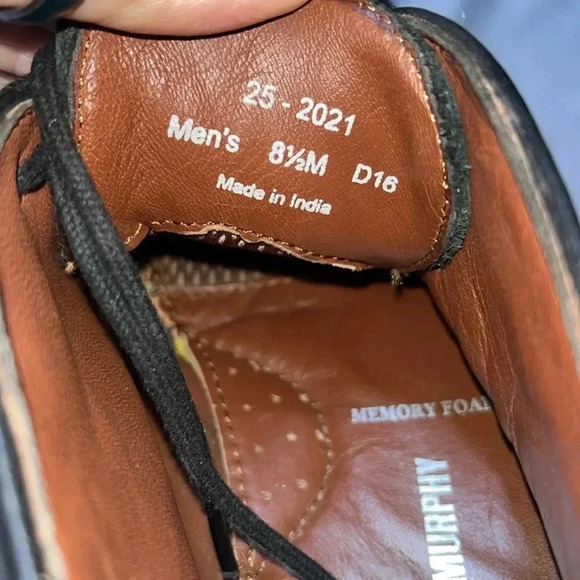 Johnston & Murphy Copeland Chukka Casual Boot Black Tumbled Full Grain - Picture 7 of 9